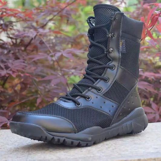 Unisex Lightweight Tactical Army Combat Boots Climbing Training Waterproof