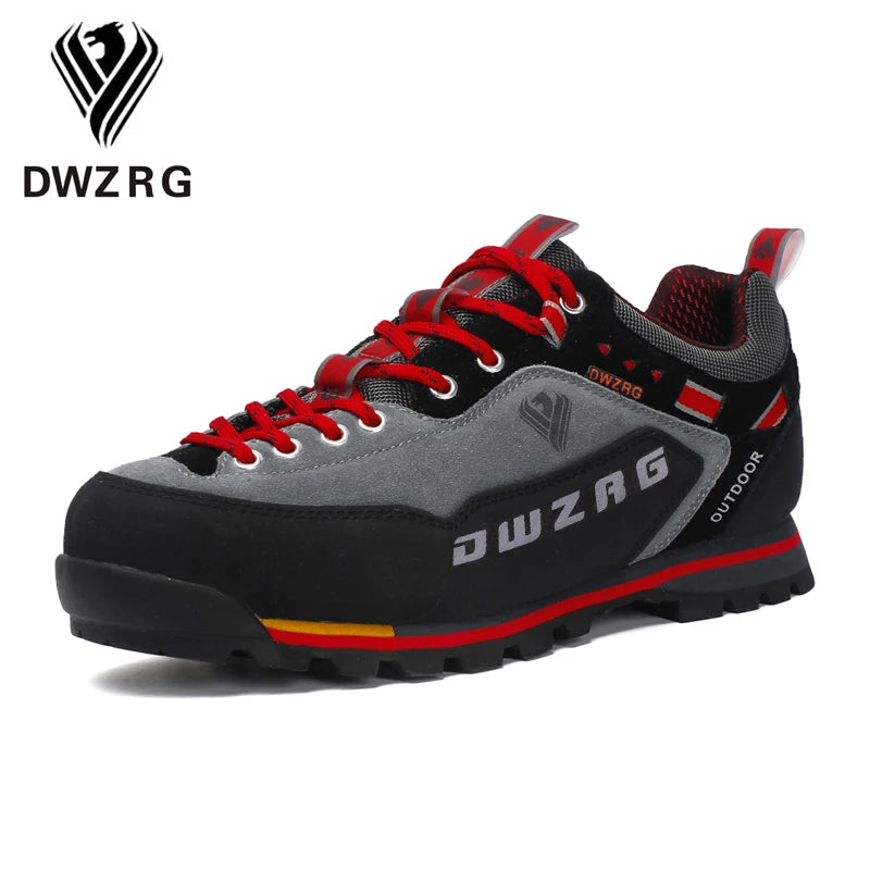 DWZRG Men's Outdoor Waterproof Hiking & Climbing Shoes