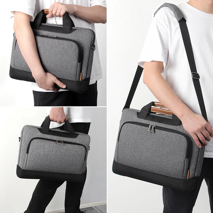 Domiso Water-Resistant Laptop Sleeve with Shoulder Strap