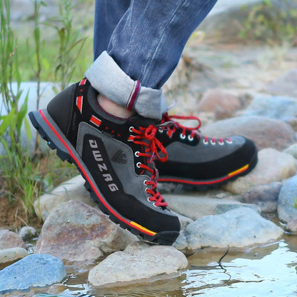 DWZRG Men's Outdoor Waterproof Hiking & Climbing Shoes