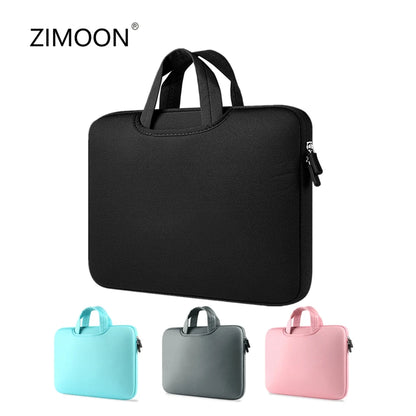 Colorful Zipper Laptop Handbag