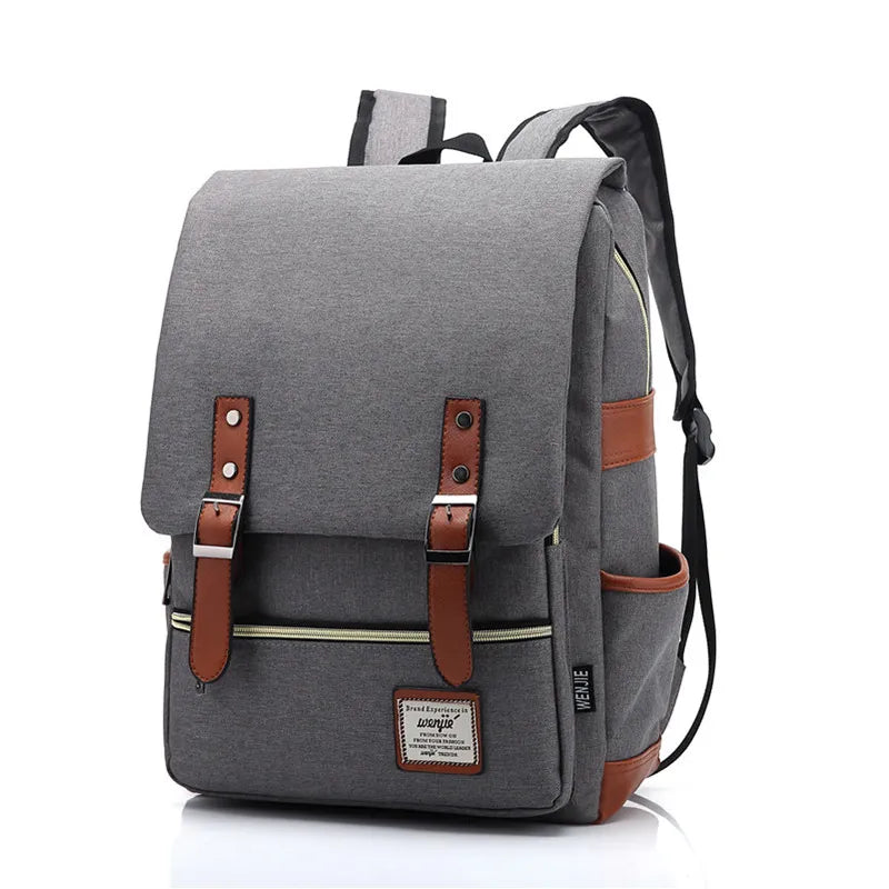 Vintage Unisex Oxford Waterproof Backpack