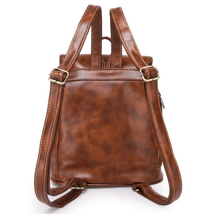 Women's Fashion Shoulder Backpacks Vintage Retro School Bag