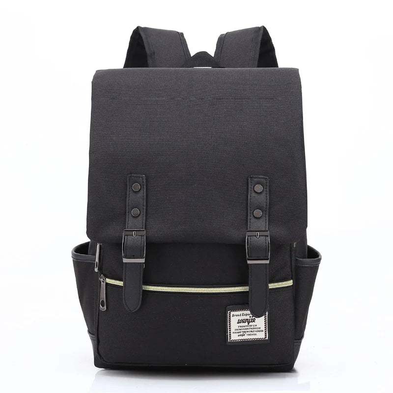 Vintage Unisex Oxford Waterproof Backpack