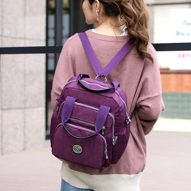 NEW waterproof Backpack Women fashion Female Backpack Leisure Laptop Backpack Mochila Masculina Multifunction School Bags