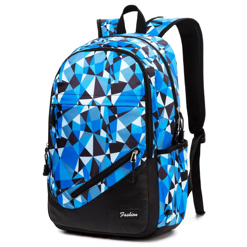 New Camouflage Printing School Backpack For Teenagers Large-capacity Orthopedic Schoolbag Boys Girls Laptop Bag Knapsack Satchel