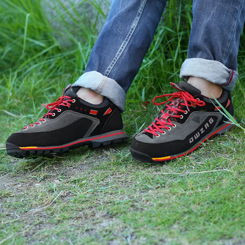 DWZRG Men's Outdoor Waterproof Hiking & Climbing Shoes