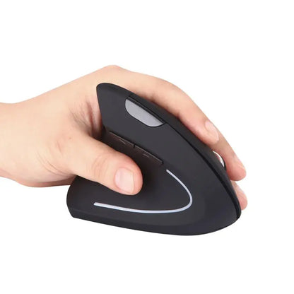 Wireless Left Hand Vertical Mouse Ergonomic Gaming Mouse 2.4G 1600DPI USB Optical Mice Mause For Computer Laptop PC