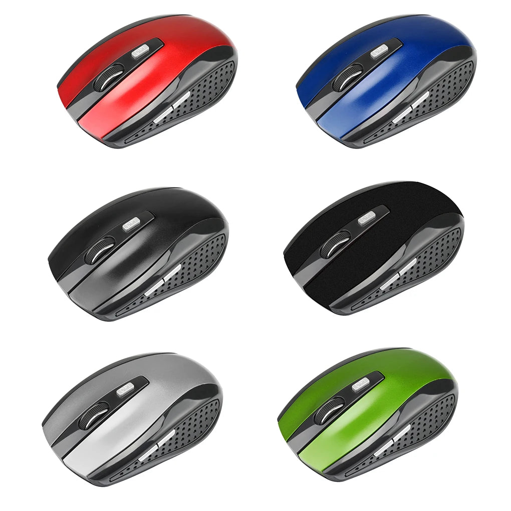 2.4G Wireless Mouse Bluetooth Mouse Ergonomic 800/1200/1600DPI