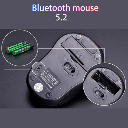 10M Wireless Bluetooth 5.2 Mouse for Computer Laptop