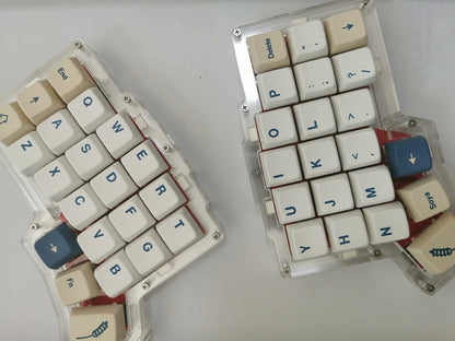 VIAL Keyboard Programable 42 Key Programable Mechanical Split Keyboard Gaming DIY Based on QMK  Hot waps RGB Backlit Keypad Kit