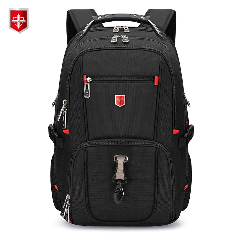 Waterproof Men's Backpack 17 Inch Laptop Backpacks School Travel Bags Swiss-style Large Capacity Business bagpack Male Mochila