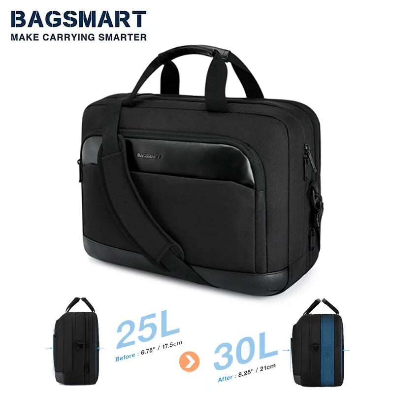 Bagsmart 17.3-Inch Laptop Shoulder Bag