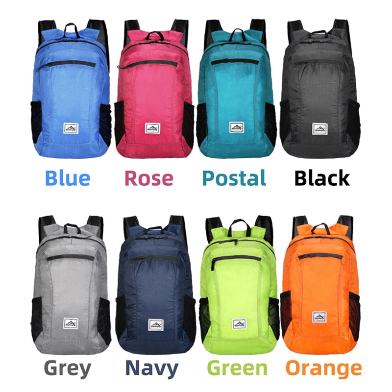 18L Ultralight Portable Foldable Outdoor Backpack For Climbing Cycling Travel Hiking