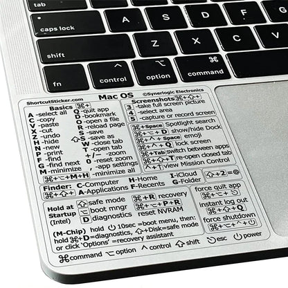 Windows Computer Reference Keyboard Shortcut Sticker