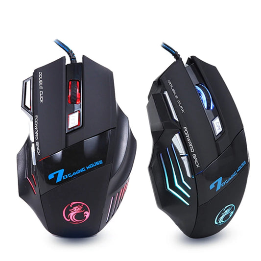 Rgb Wired Mouse Gaming Mouse For Computer Ergonomic Mause Gamer With Cable Backlight LED Silent 5500 DPI Usb Mice For Laptop Pc