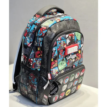 MINISO Disney School Bag Superhero Boys Backpack Iron Man Spiderman Student 6-12 Years Old Backpack