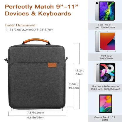 9-13 Inch Shoulder Shockproof Tablet Bag For Ipad Air Ipad Pro Mini 2020