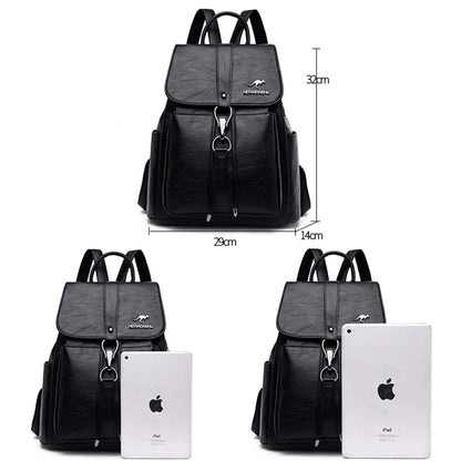 Luxury Women’s Soft Leather Backpack