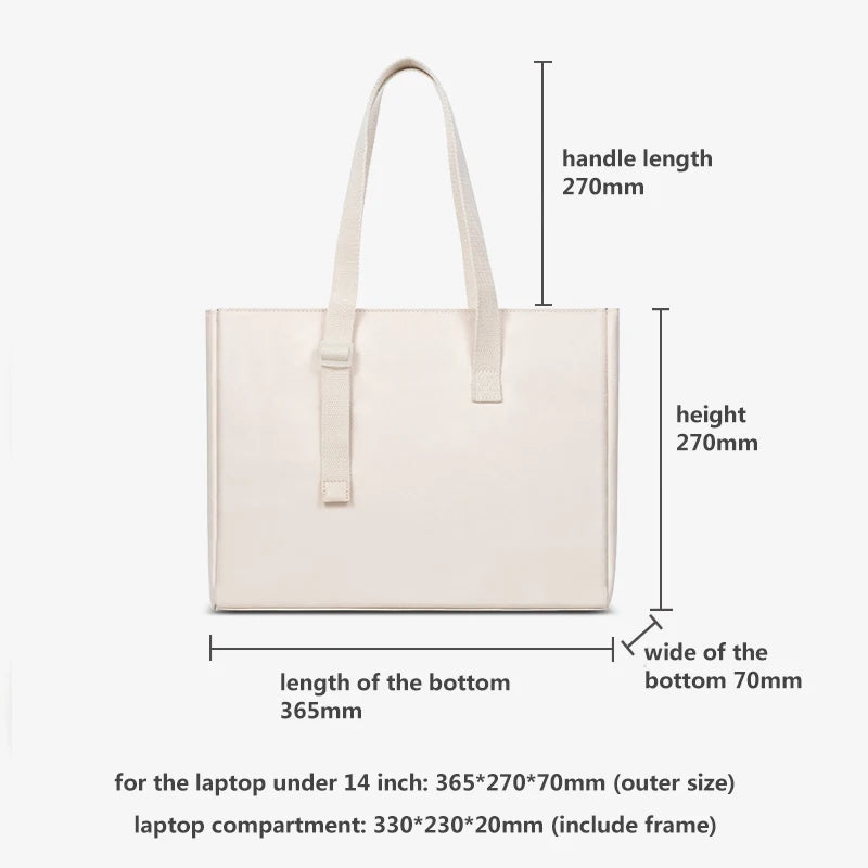 Laptop Tote Bag for Women 14 Inch Computer Business Office Work Shoulder Handbags Briefcase for Macbook Acer ASUS Lenovo Surface