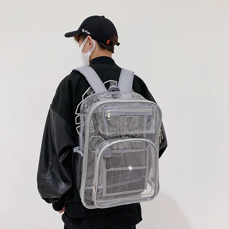 Transparent Waterproof Backpack