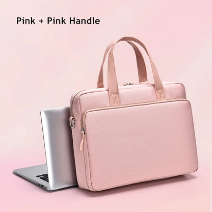 Shockproof Messenger Laptop Bag 14,15.6 Inch,Handbag Briefcase Man Lady Shoulder Case For Macbook Notebook Computer PC,DropShip