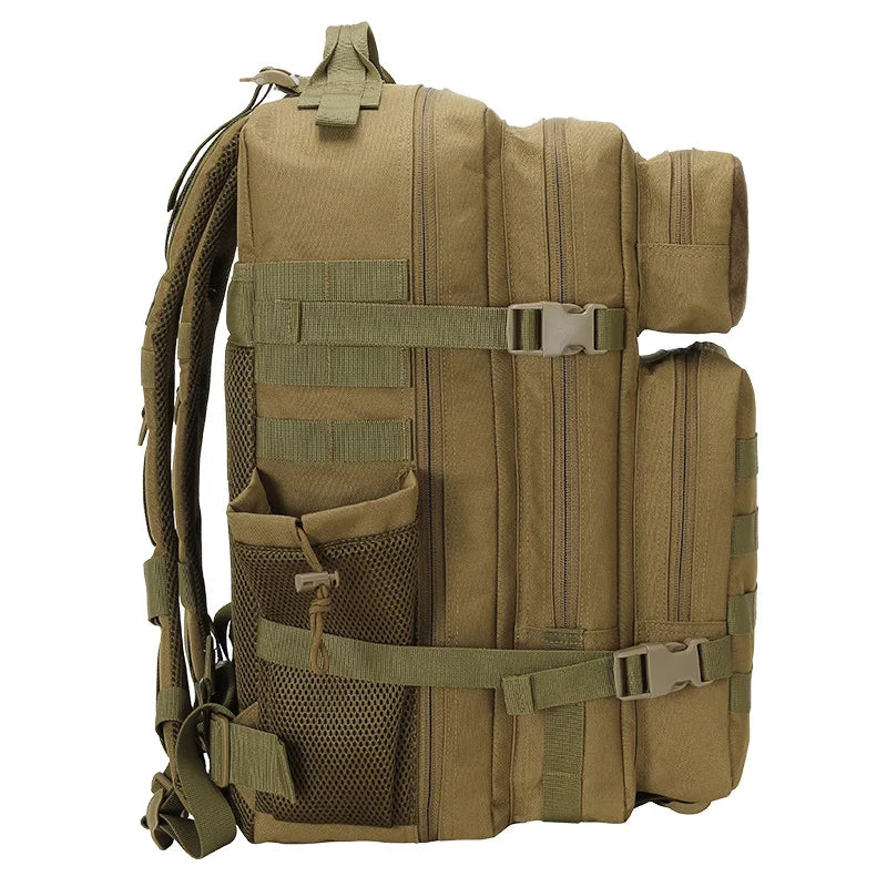 45L 3P Nylon Tactical Military Bag Outdoor/Waterproof/Climbing/Camping