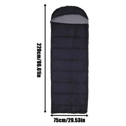 USB Heated Sleeping Bag With Compression Bag