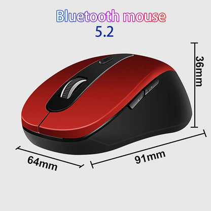 10M Wireless Bluetooth 5.2 Mouse for Computer Laptop