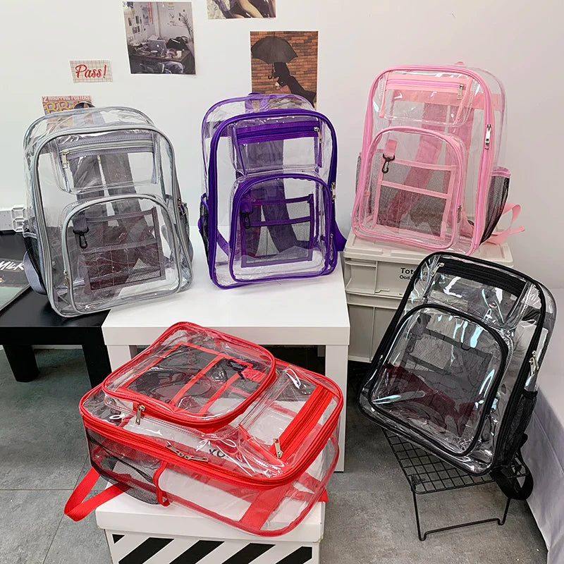 Transparent Waterproof Backpack