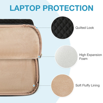 Laptop Bag for Women Sleeve Case BAGSMART Computer Handbag 13.3 14 15.6 inch Briefcases Notebook Bag for Macbook Air Pro 13 14