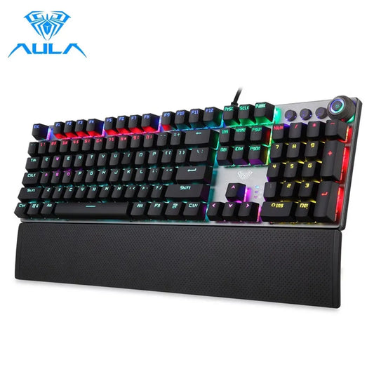 AULA Mechanical Gaming Keyboard (104 Keys)