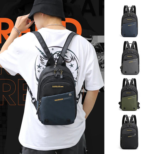 Small Nylon Military Rucksack - Men's Casual Travel Daypack