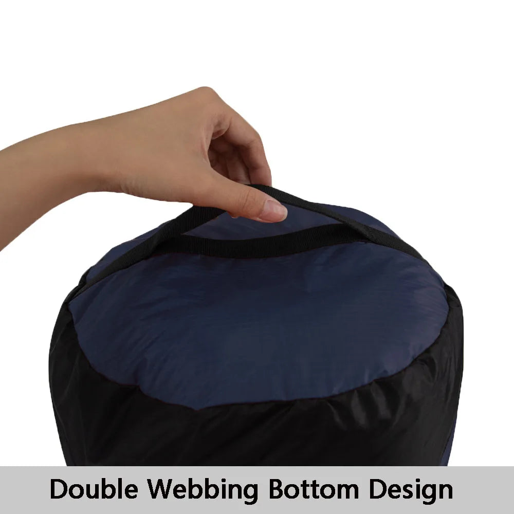 40D 10-35L Ultralight Waterproof Nylon Compression Storage Bag for Sleeping Bag