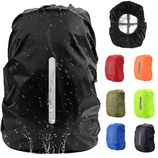 15-85L Waterproof Backpack Rain Cover Ultralight Hi-Visibility with Reflective Strip