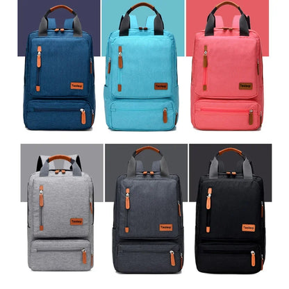 Men & Women Fashion Backpack Canvas Travel Back Bags Casual Laptop Bags Large Capacity Rucksack School Book Bag For Teenager