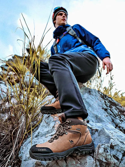 GOLDEN CAMEL Waterproof Hiking Boots