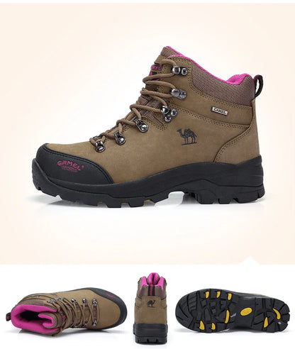 GOLDEN CAMEL Waterproof Hiking Boots